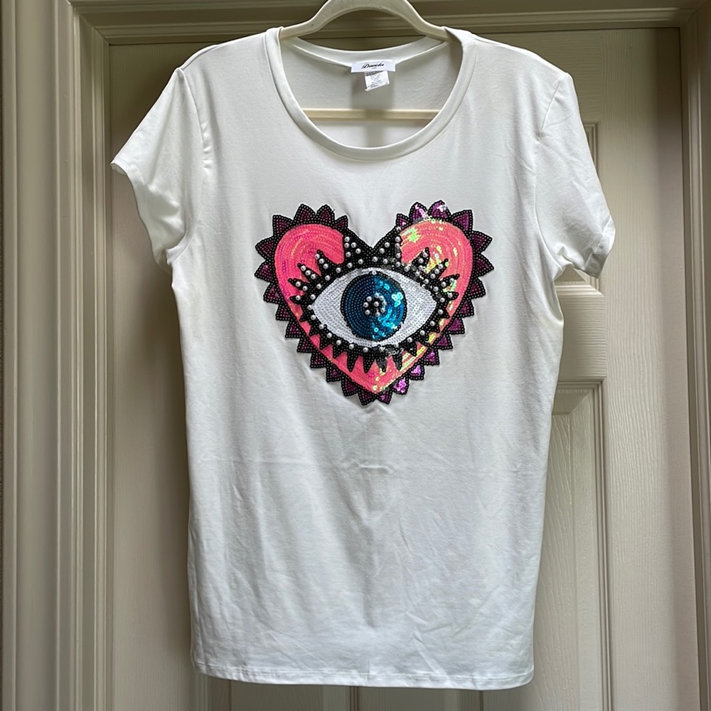 Davida Print Blouse size 1XL